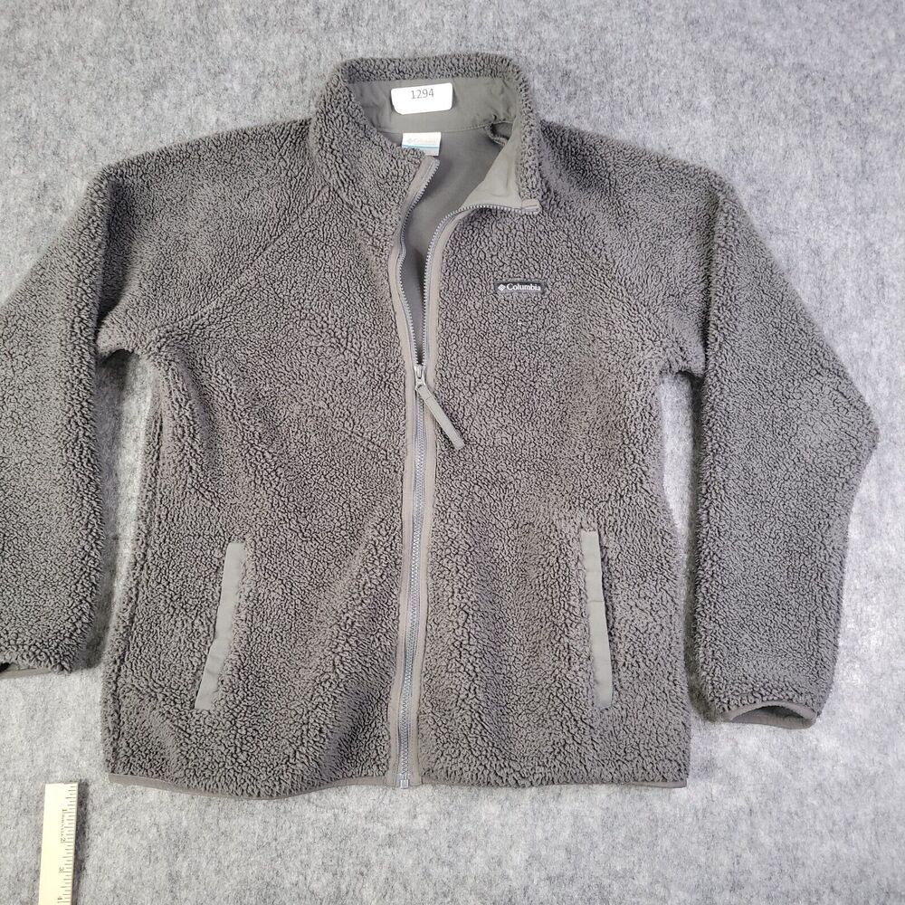 Columbia Gray Fleece Jacket